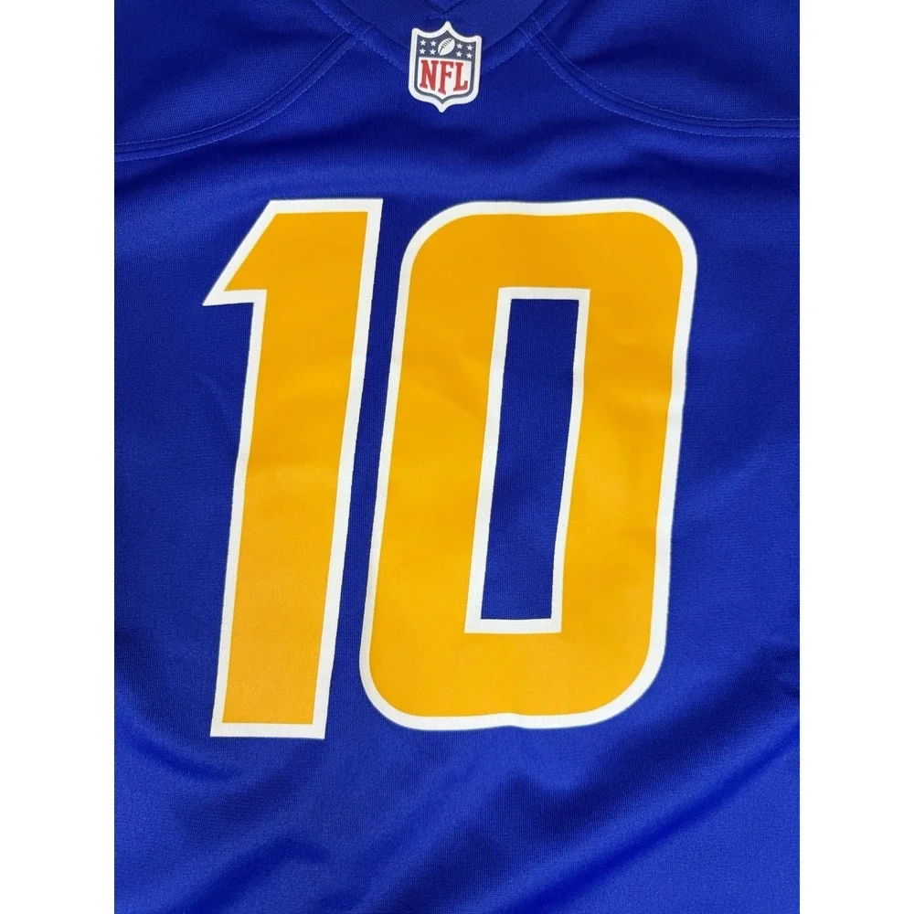Nike Justin Herbert #10 Los Angeles Chargers NFL On Field Jersey Men XXL Blue